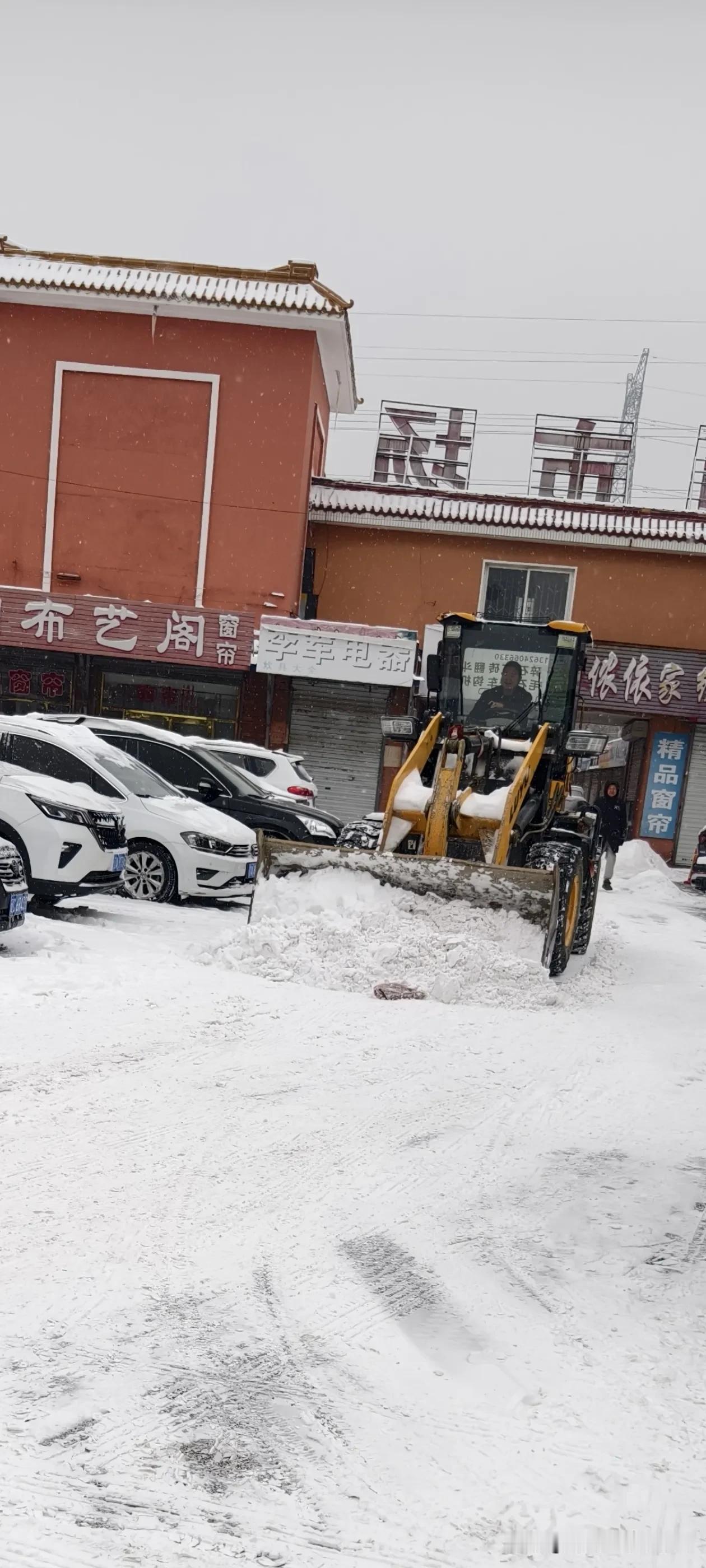 沈阳2025年第一场雪

昨天到现在，沈阳的雪一直没停，早上往窗外看，白茫茫的一