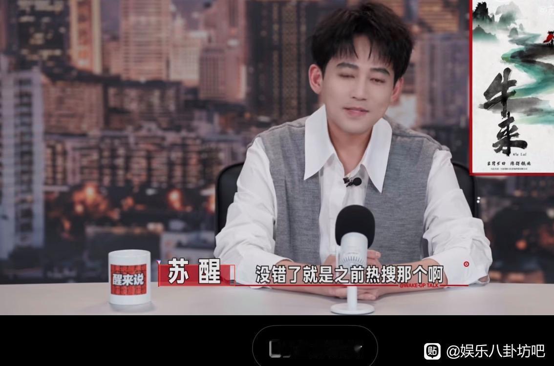 苏醒谈牛来“个人认为 牛来的爆发本质是一种反抗的狂欢向精英反抗 向体面反抗 向规