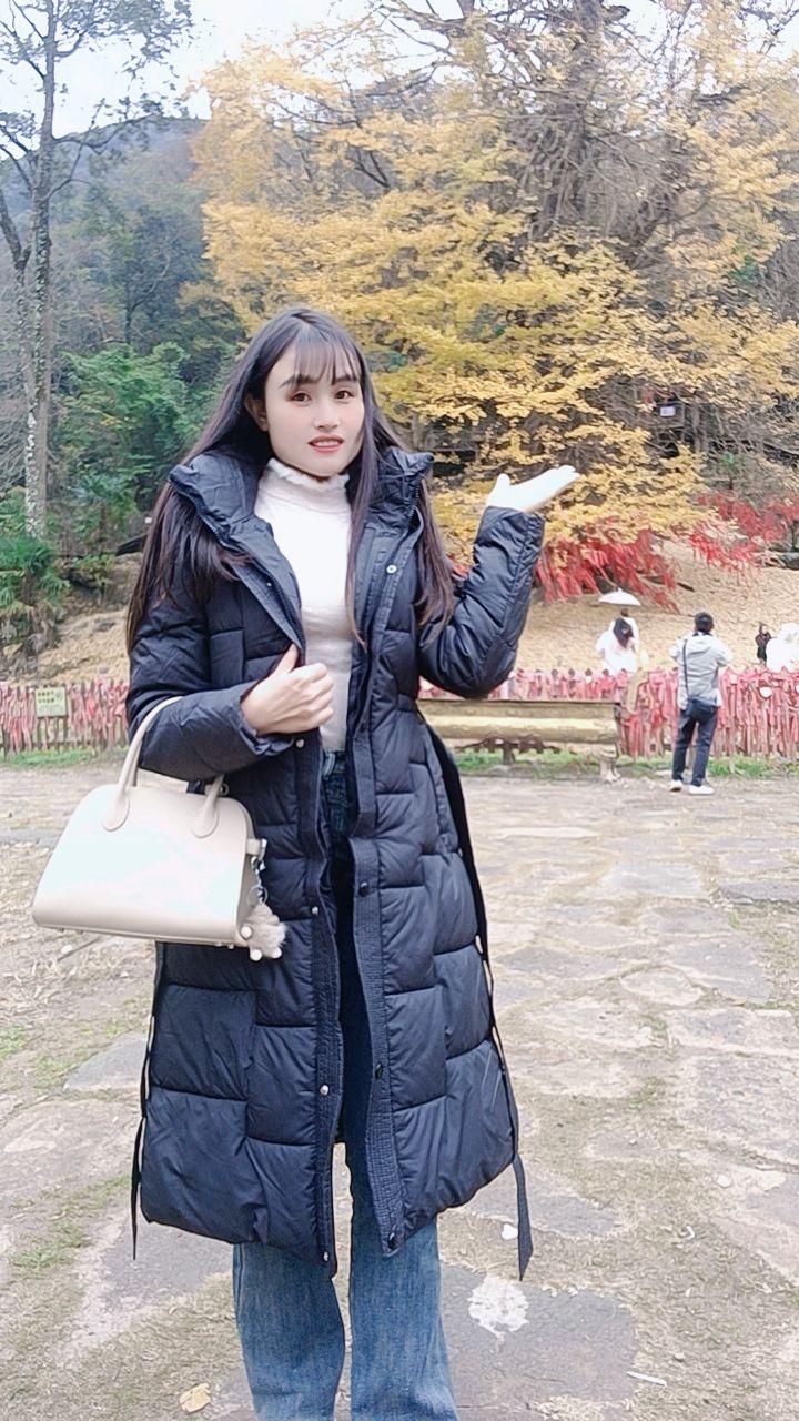 山里姑娘 羽绒服穿搭 山里姑娘 我要上热们