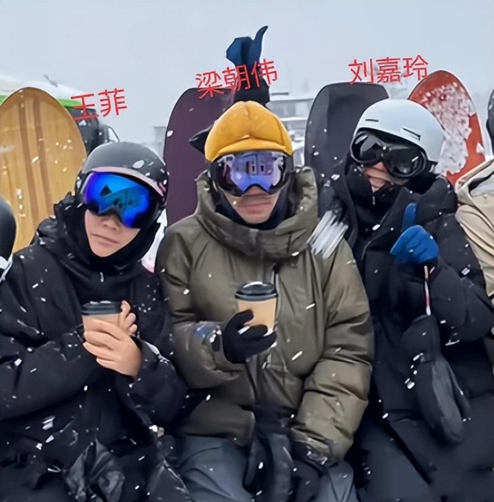 12月20日，刘嘉玲在社交平台晒出与梁朝伟及一众朋友于日本二世谷滑雪场度假的视频