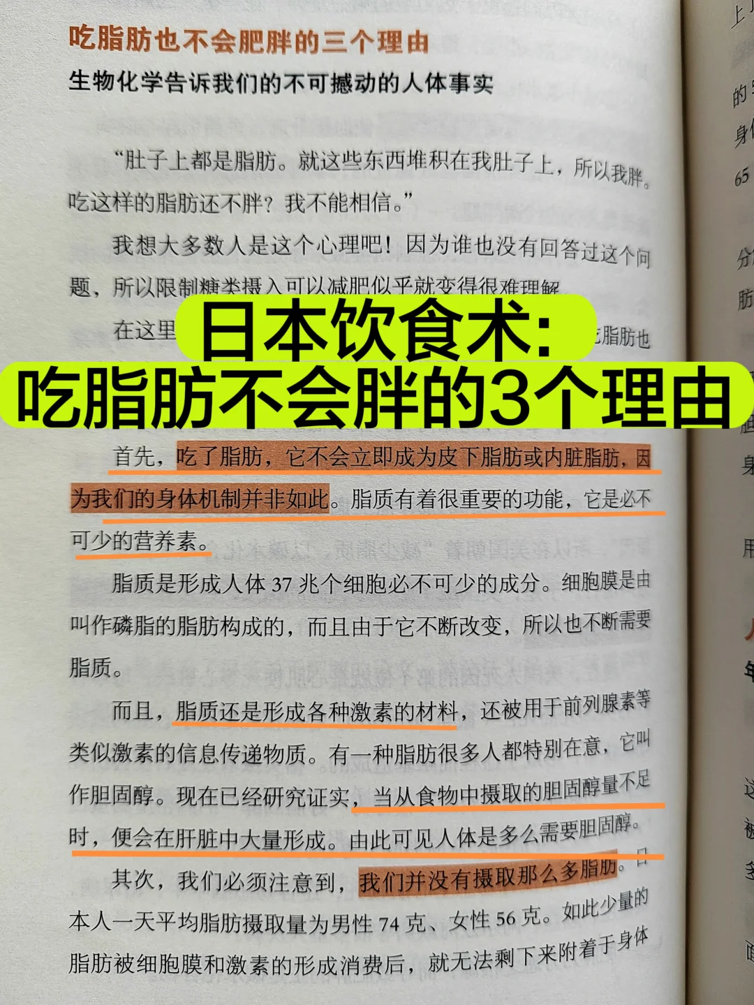 不容易瘦其实是因为这几个原因。。。