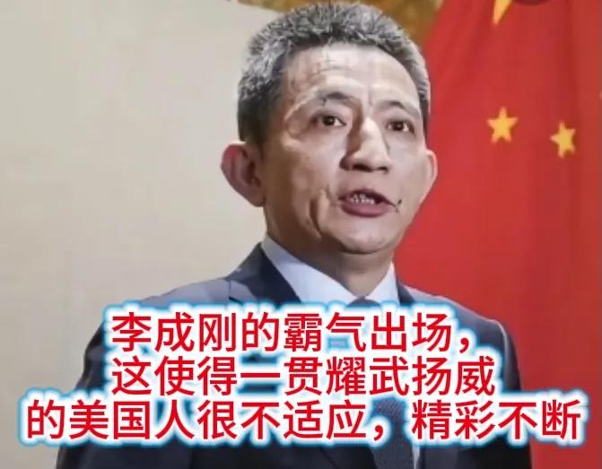 对待美国人就需要李成刚这样既专业又能抓住对手要害，经验丰富并且言辞犀利的人来应对