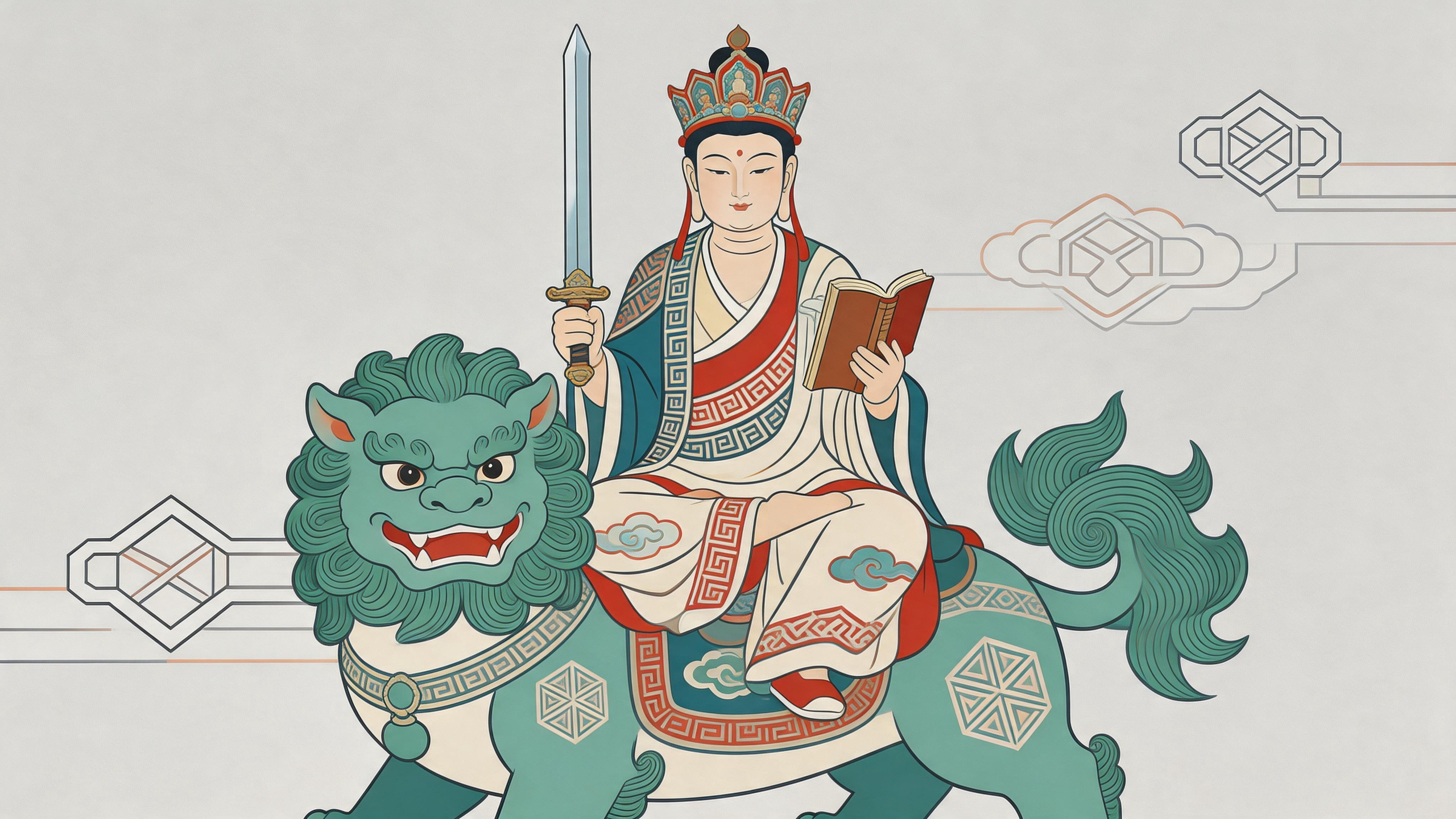 承蒙文殊加持，开启满满好运与福气 