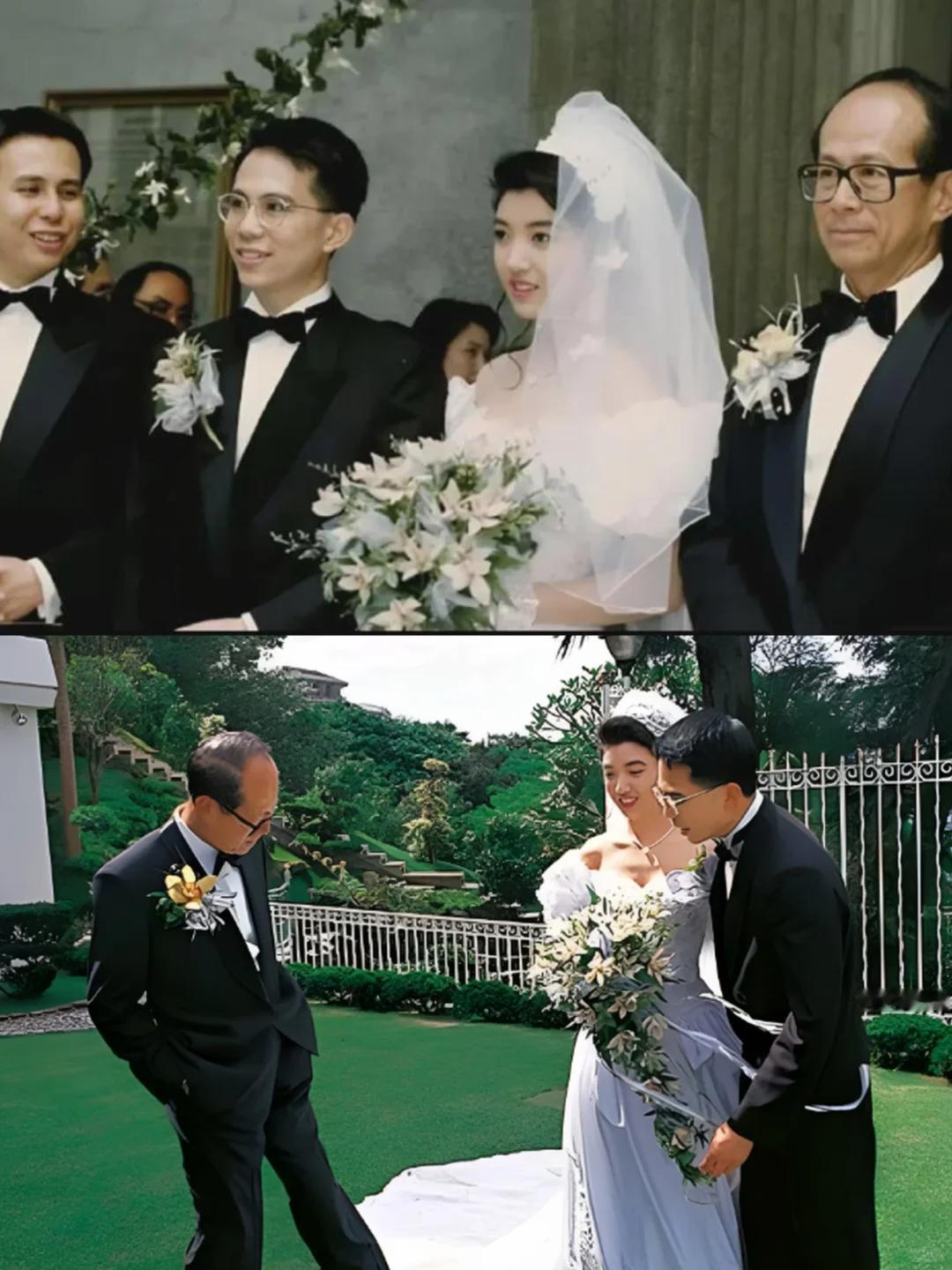 1993 年 5 月，李嘉诚的长子李泽钜高调办婚礼，全港名流齐聚，排场十足，李家