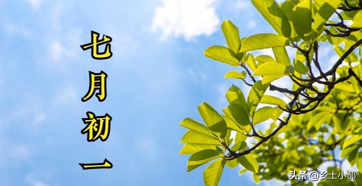 今天七月初一，当天下雨是好还是不好？答案来了
 
今天正式进入农历七月初一。进入