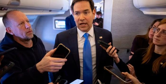 鲁彪又改口，自己刚说的话又吞回去
美国国务卿马可·鲁比奥（Marco Rubio