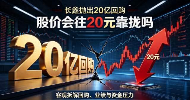 长鑫抛出20亿回购，股价会往20元靠拢吗