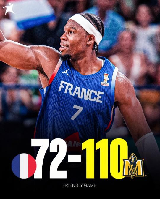 啊哈哈，法国队这波估计是看刚集训想找个年轻的球队拿捏一下，给球队建立一下信心，结