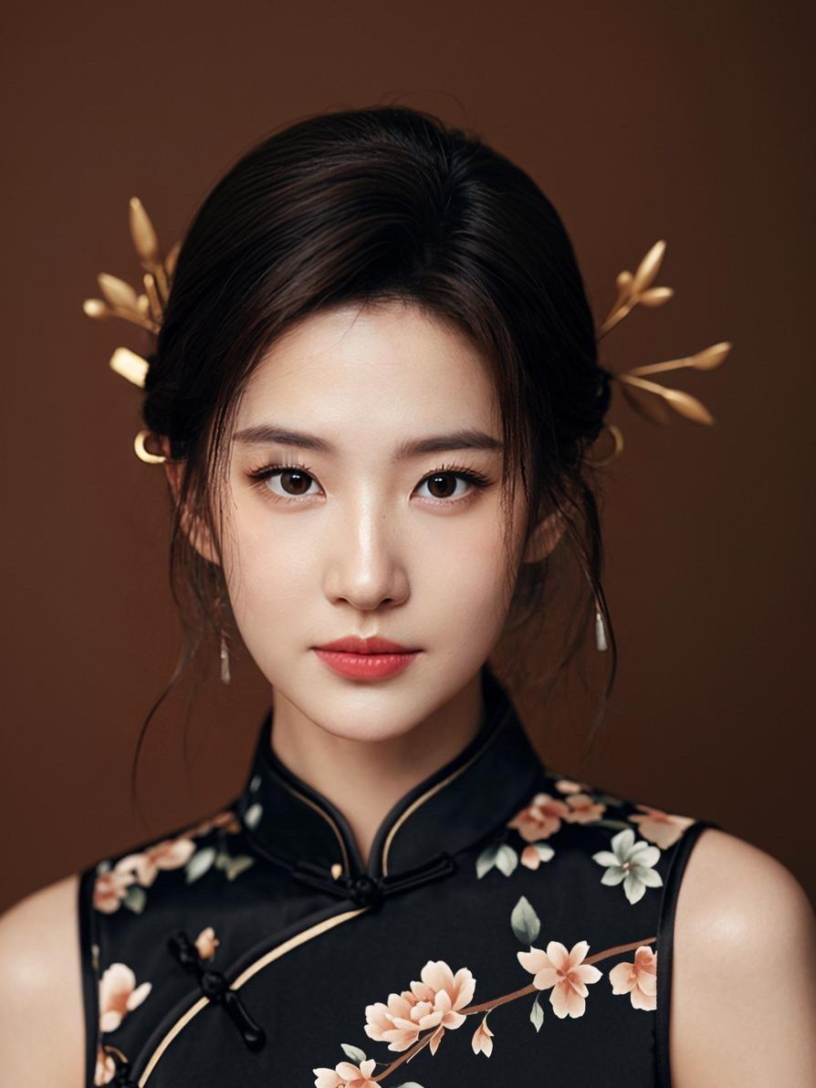 好美，像明星