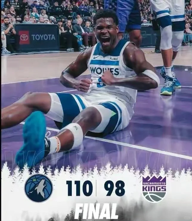 110-98 👏
🎄 华子34分5篮板10助攻，包夹也挡不住他 🐺
🎄 ...