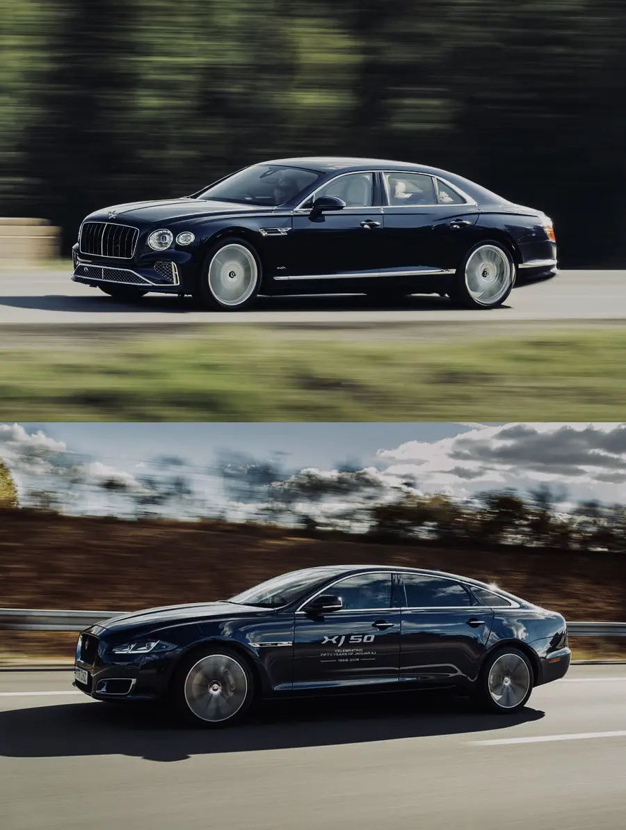 Jaguar VS Bentley.