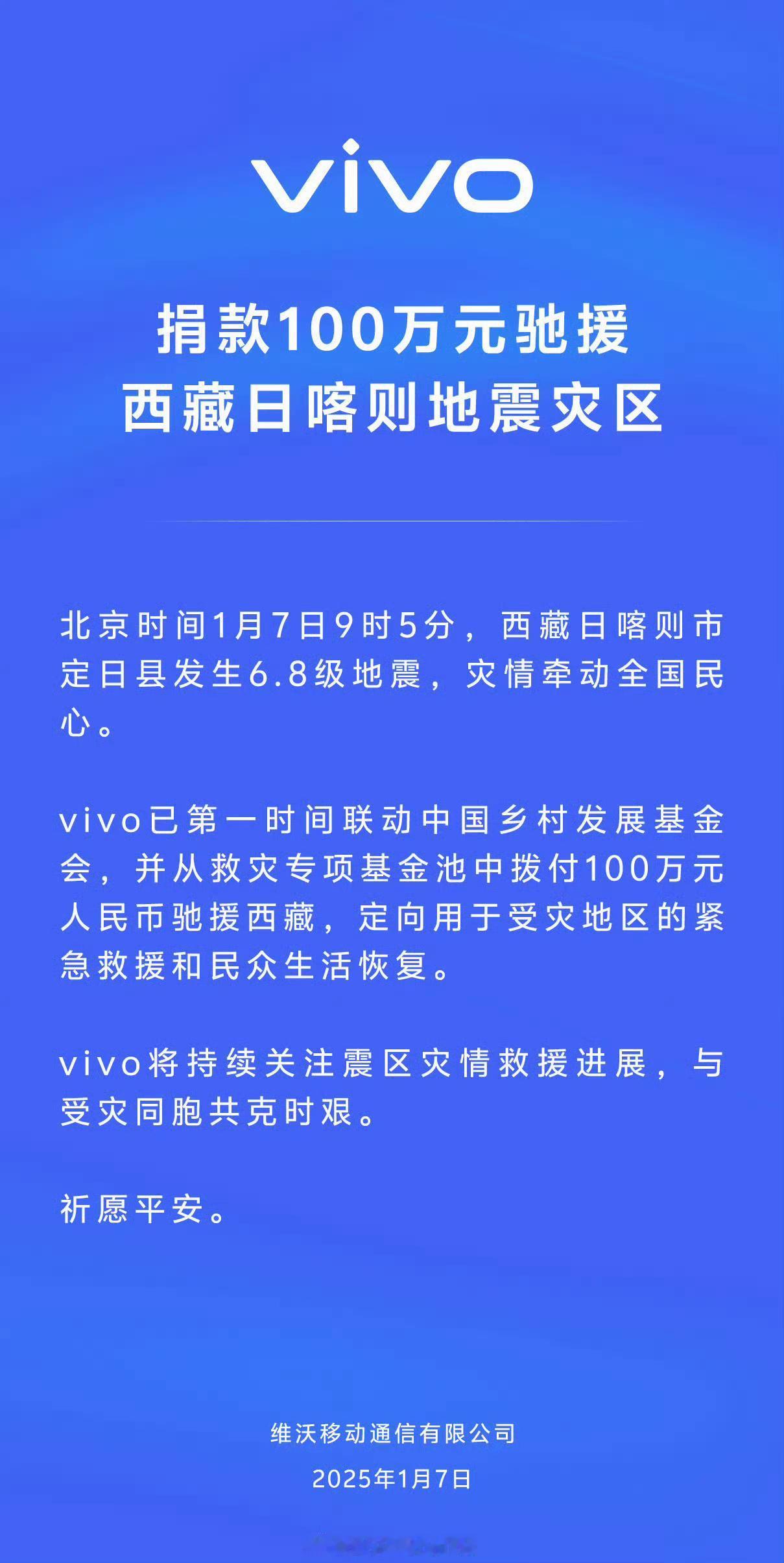 不是哥们，oppo 和 vivo 也都只捐了 100 万啊，它们可还是手机厂哇