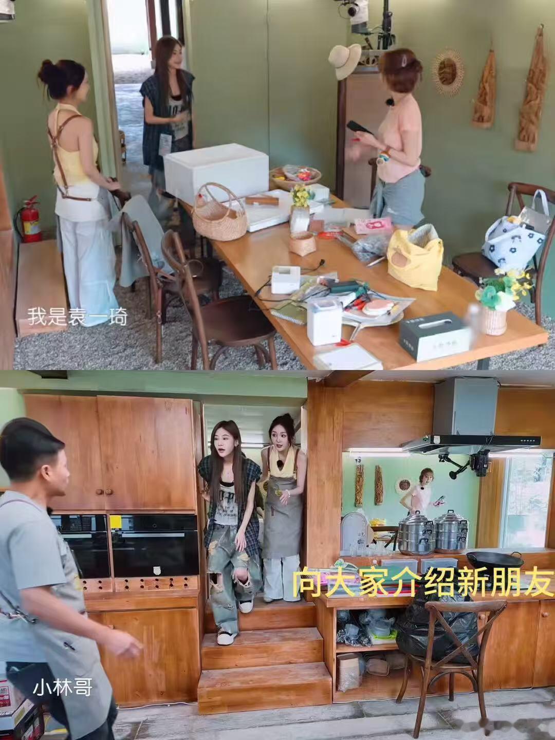 中餐厅  狠狠心疼靳梦佳了镜头少到可怜，结果店里两道爆单招牌全是她做的，平时更是