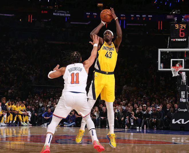2025年5月30日，NBA东部决赛G5继续进行，背水一战的纽约尼克斯主场发挥出