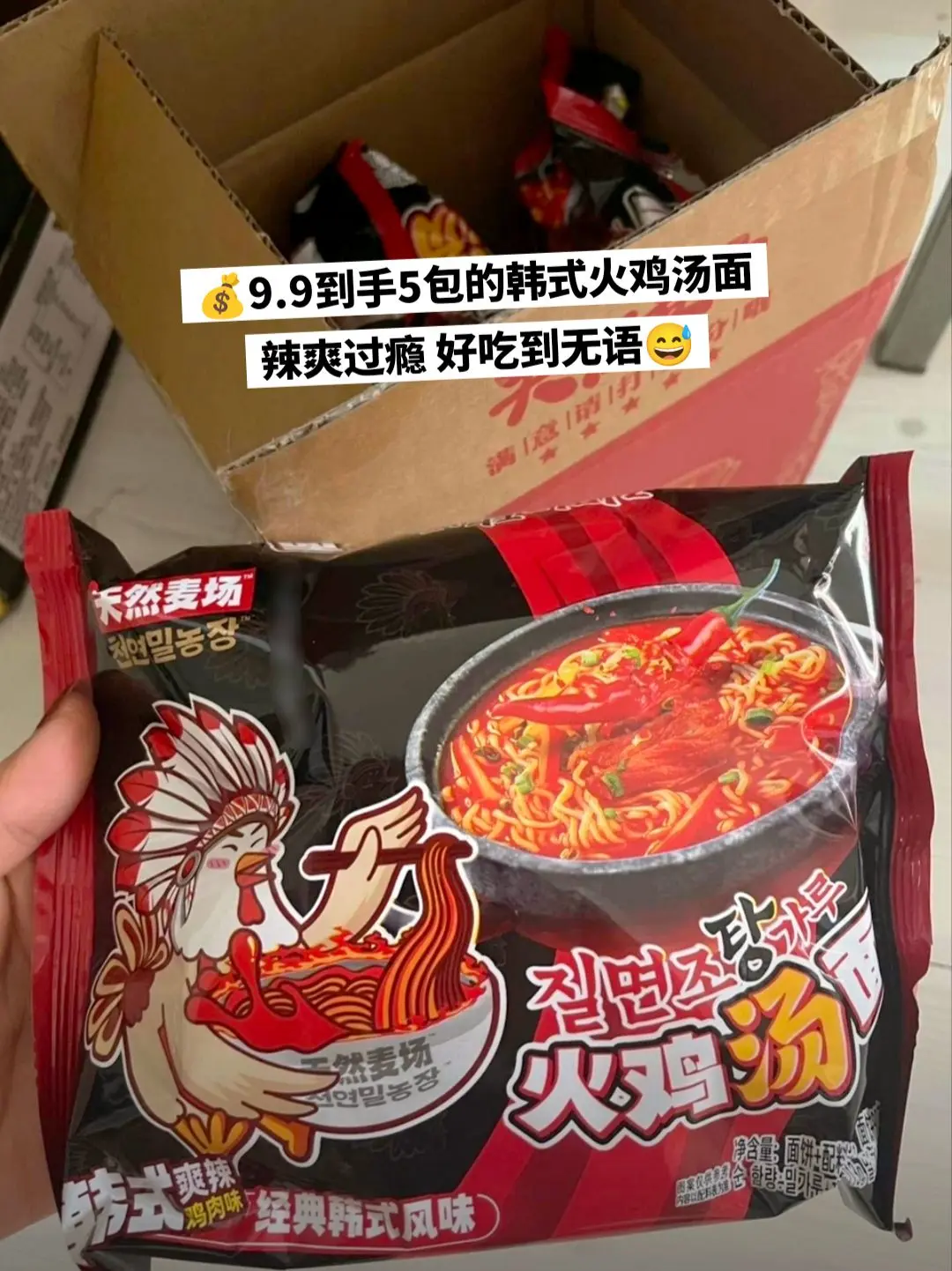 韩式火鸡汤面，你的权威我后知后觉。