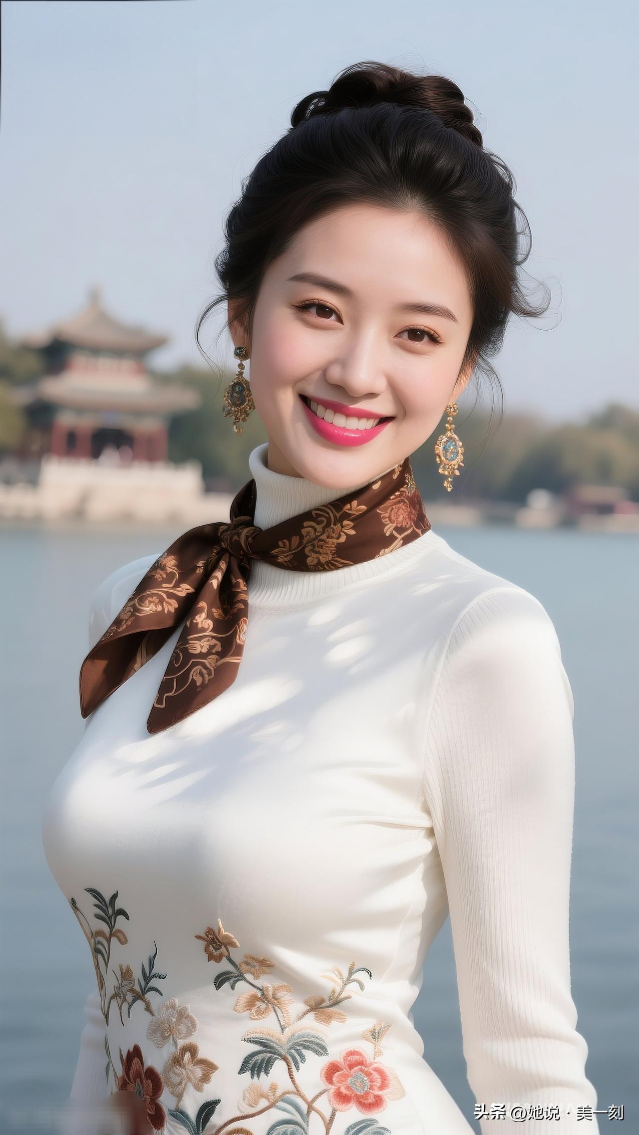 古典与现代的完美融合，惊艳的东方之美！你认为漂亮的女人什么时候最迷人