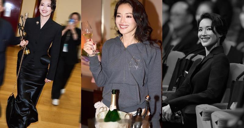 50岁舒淇凭《女孩》夺得新晋导演 与老公冯德伦甜蜜放闪日前刚庆祝50岁生日的舒淇