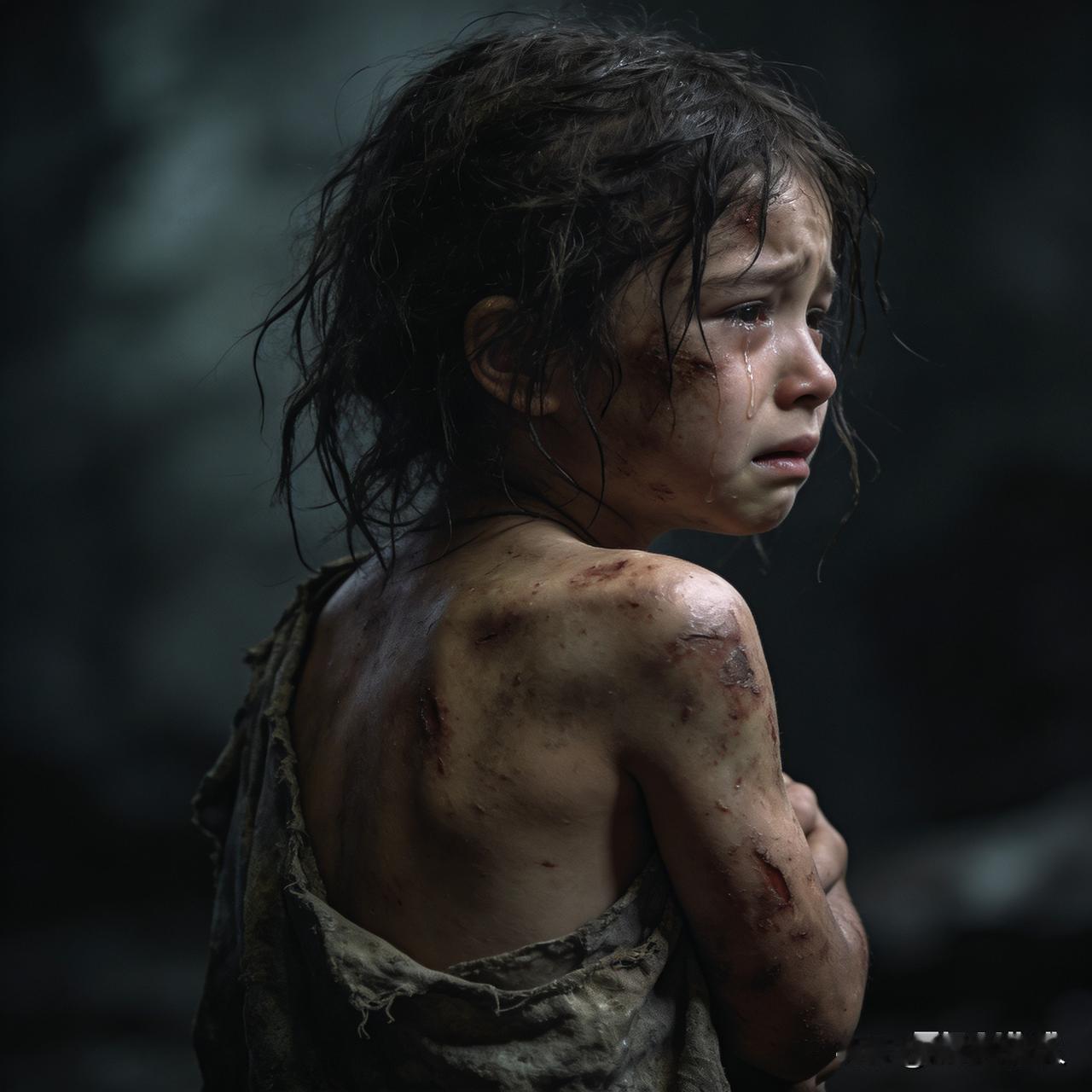 想尽办法遮掩不光彩的历史，
唯独留下伤痕累累的受害者，
却无人知道其伤痕从何而来