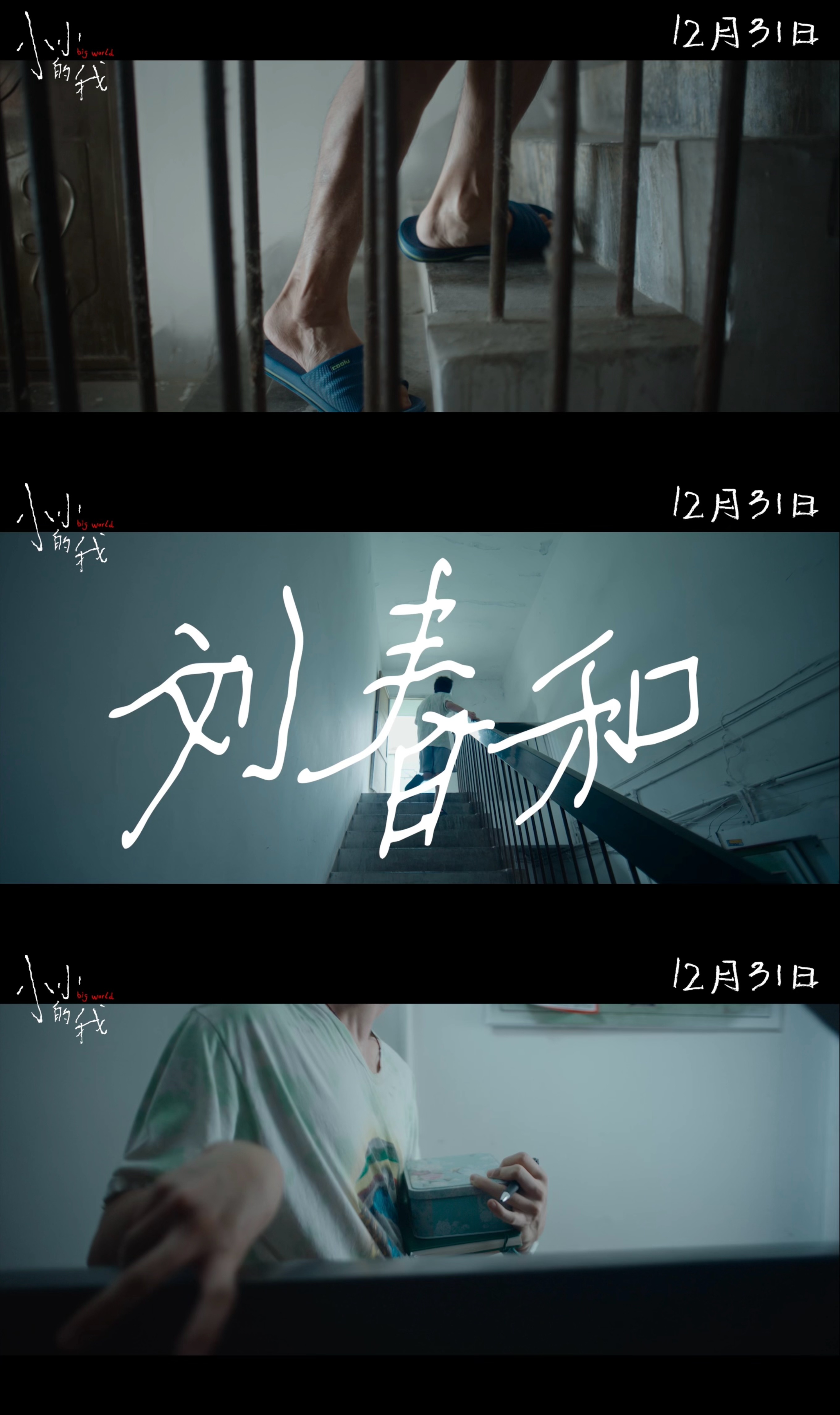 小小的我定档  电影小小的我概念预告 电影《小小的我》今日官宣定档12月31日，