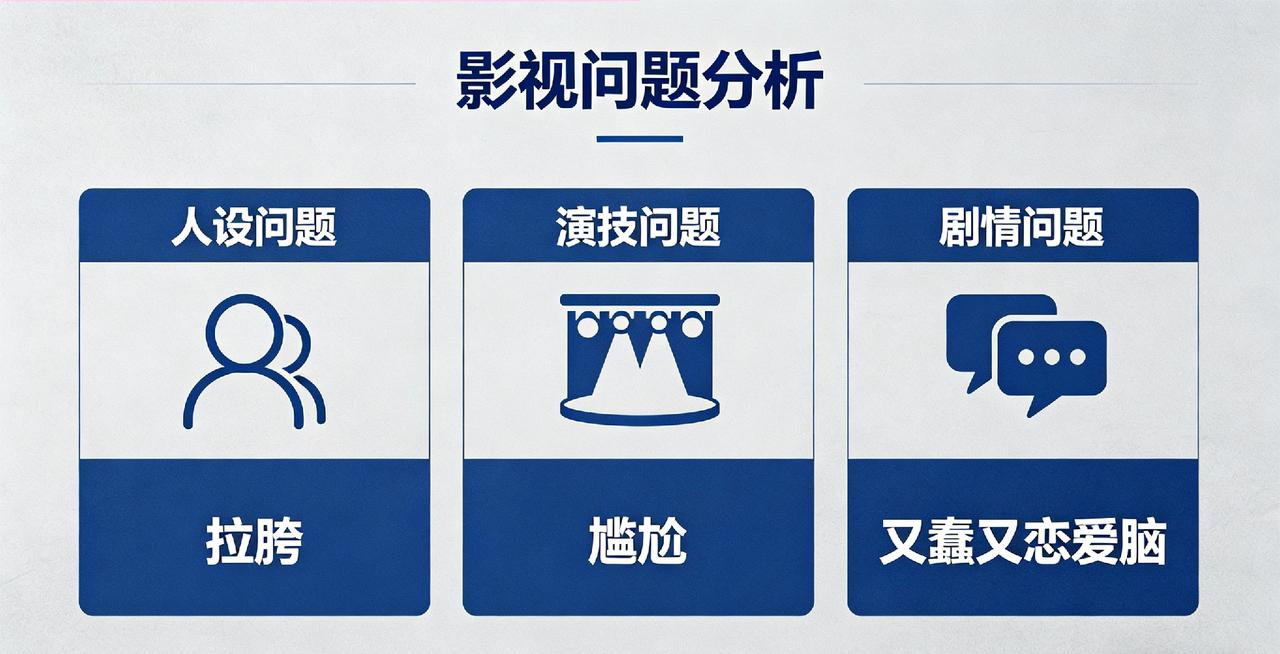 是人设太拉胯、演技尴尬，还是剧情里又蠢又恋爱脑？