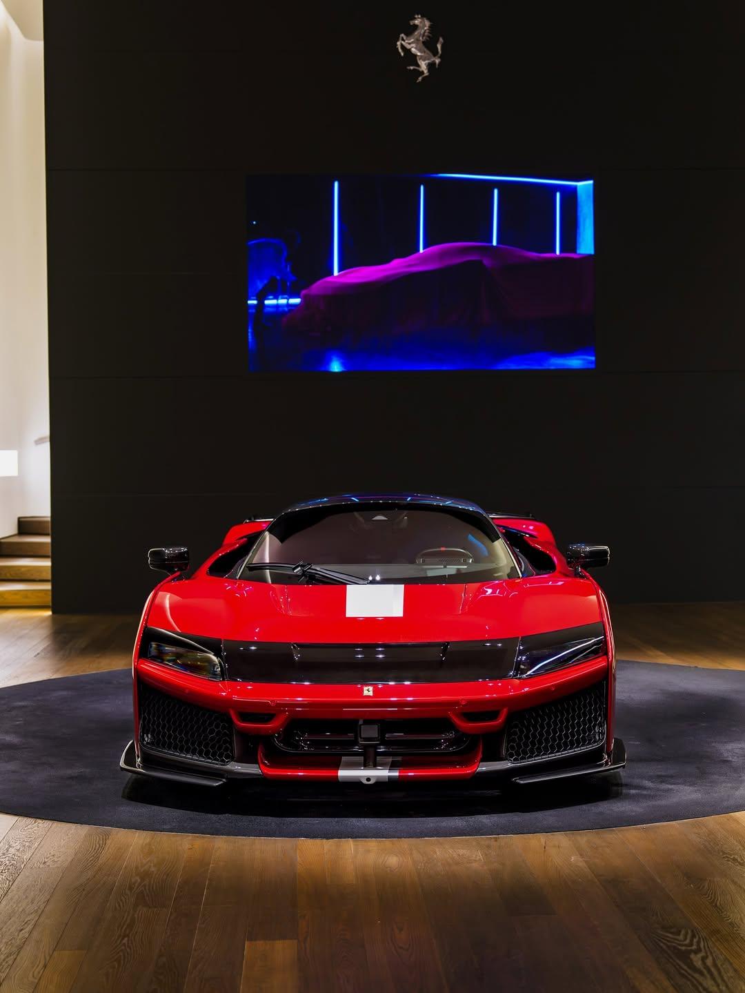 中国法拉利顶级VIP客户林志颖Ferrari F80 这台Ferrar...