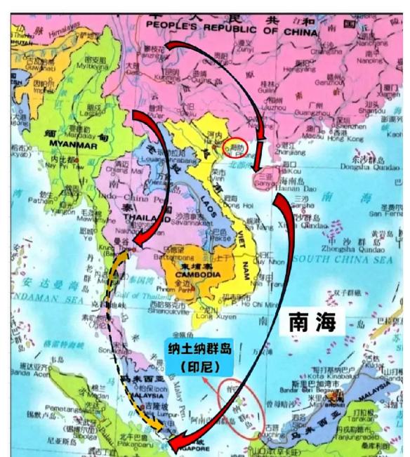 越南，已经主动从中国的经济巨舰上跳船了！很多人只当是广西修了条河，却没意识到，越