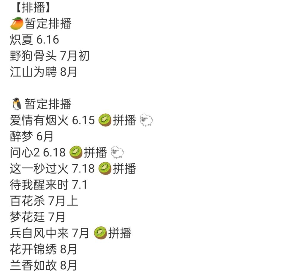 四大网播平台排播🍉 