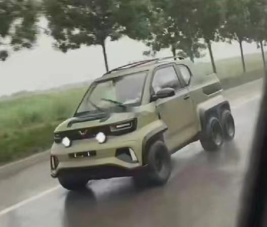 五菱的电动6X6？？？这玩意量产了吗？？？ 海阔试车超话