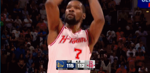 上帝给死神开了个天大的玩笑
想进的不进，不想进的却进了
杜兰特最后时刻的罚球太抽