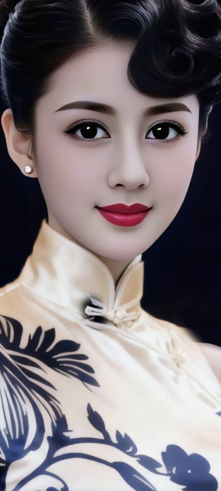 复古旗袍，优雅气质，韵味十足！