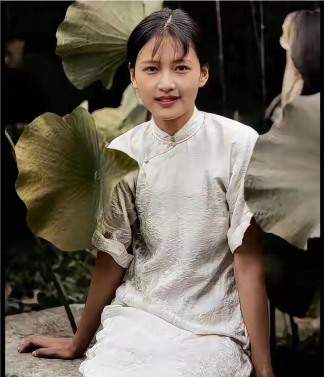 听说这是最接近林徽因本人长相的照片，太美了 