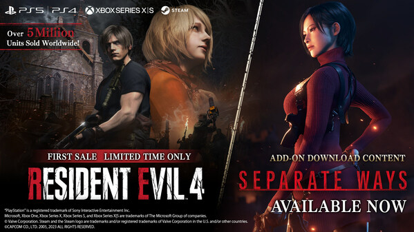 《Resident Evil 4》追加DLC现已推出，带来刺激动作及崭新体验