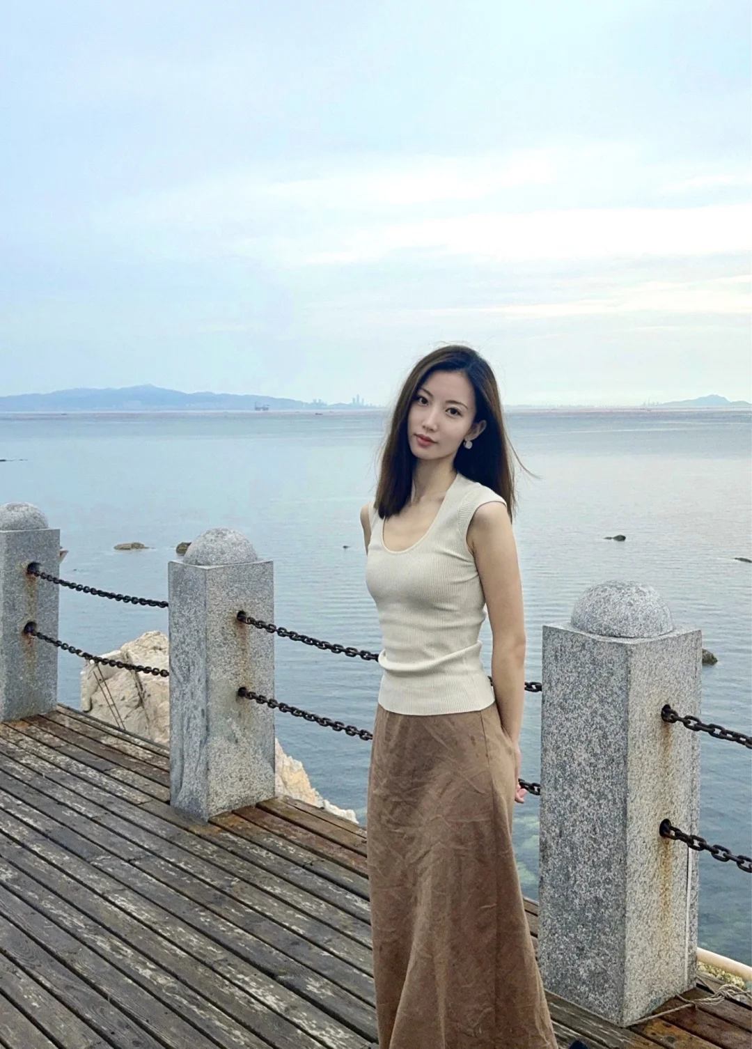 常去海边人会变漂亮～