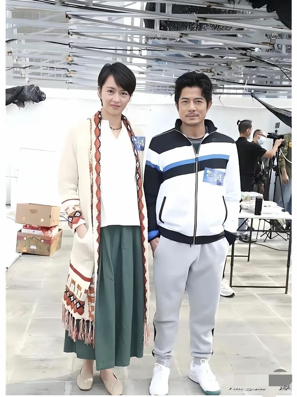 郭富城真的好帅，旁边女士是谁？也非常漂亮