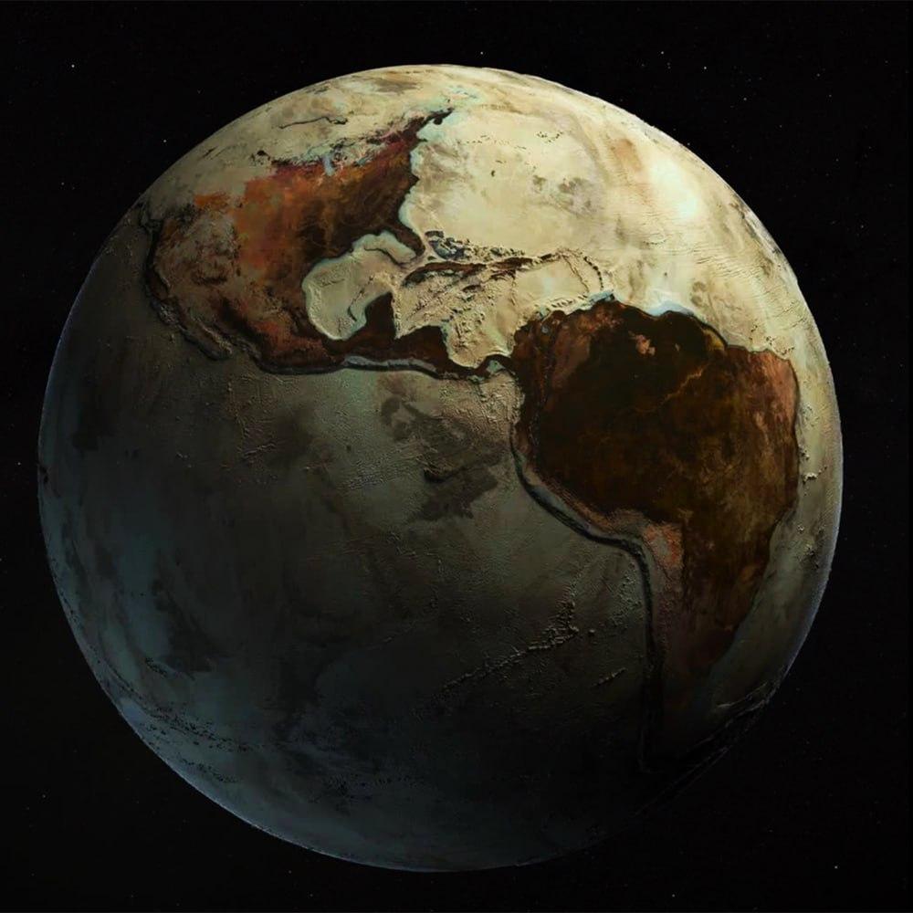 AI想象30亿年后的地球...