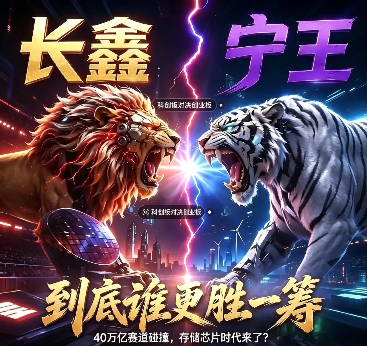 一边是科创板新巨头长鑫科技，一边是创业板龙头“宁王”宁德时代。两大核心赛道龙头正