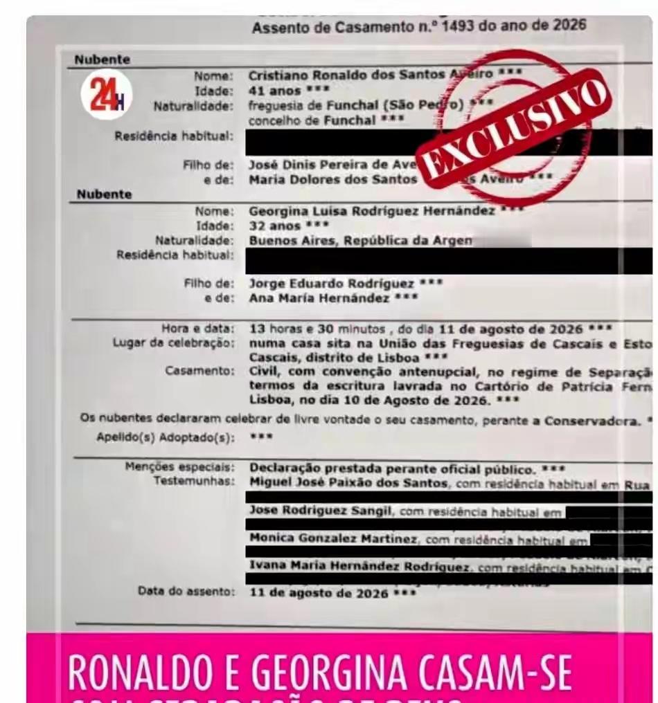 曝C罗家人都未出席婚礼割，再加上此前闹得全网皆知的婚讯乌龙，所有细节拼凑出顶流婚