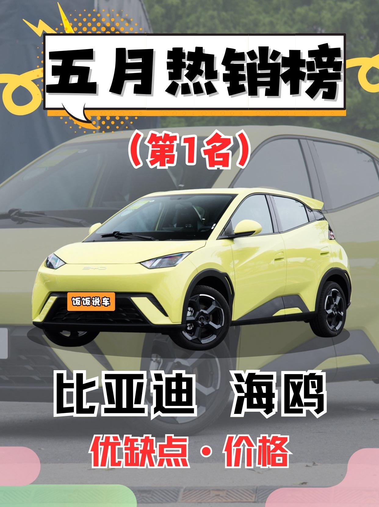 每日一辆车之《比亚迪海鸥》看完你会选它吗。