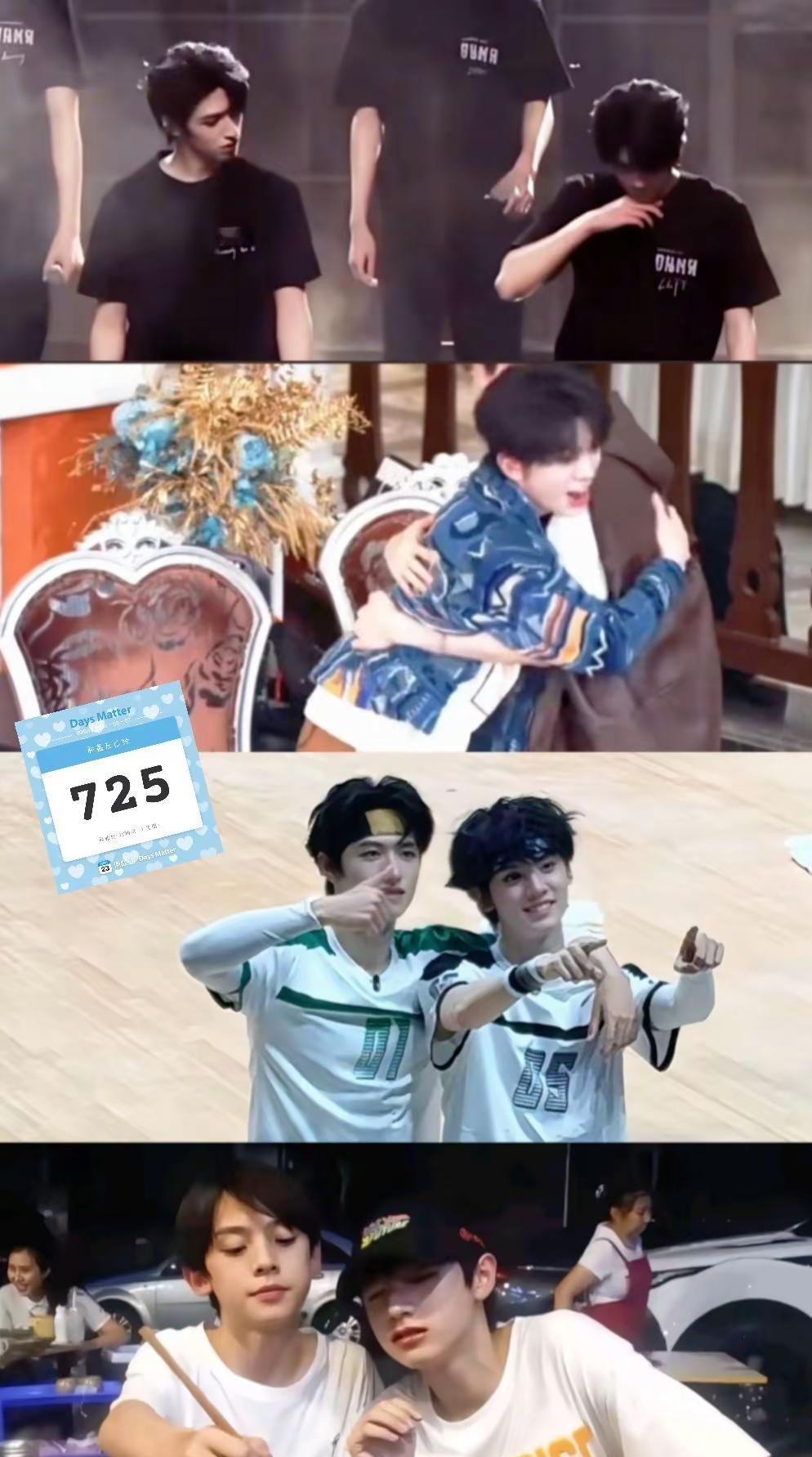 致鑫左。亲爱的笨笨朱和傻傻左♡ⅴ♡看完五椰第一期，我真的很难不想到你们的早期回想