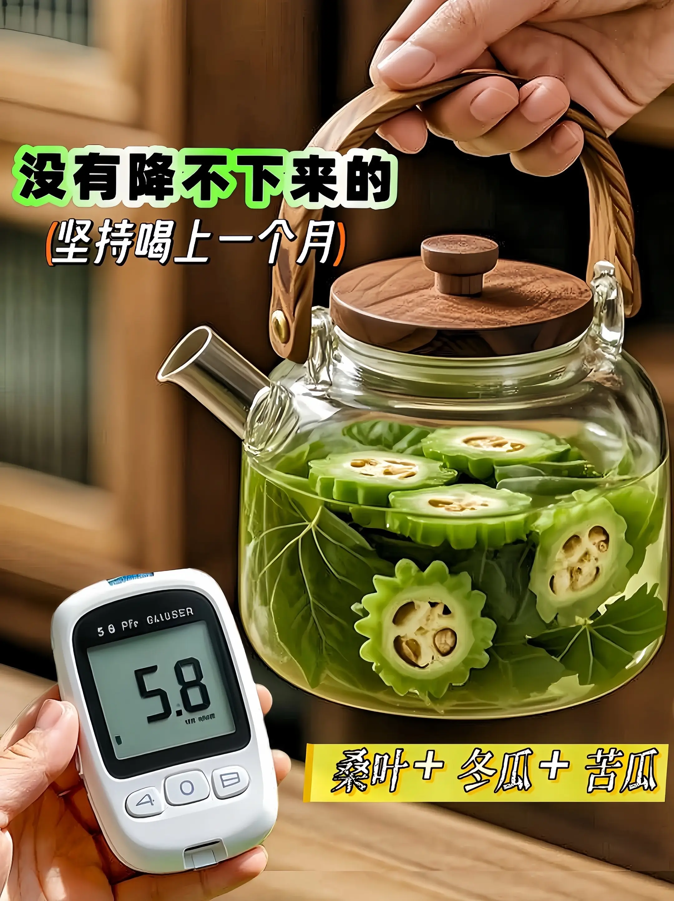 《桑叶双瓜茶：自然的健康馈赠》喝过的都夸好！它乃大自然的养生妙品，它以...