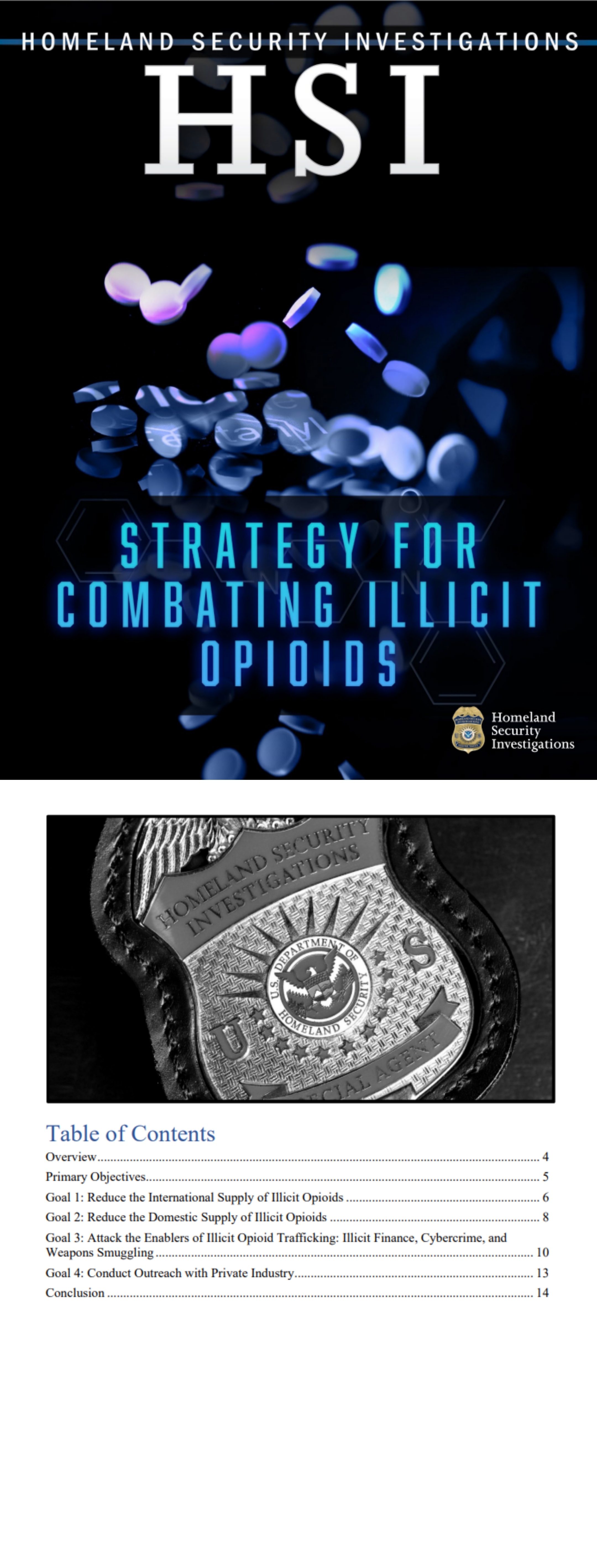 美国国土安全部（DHS）刚发布新的打击非法阿片类药物战略“”，简单说就是：“扩编