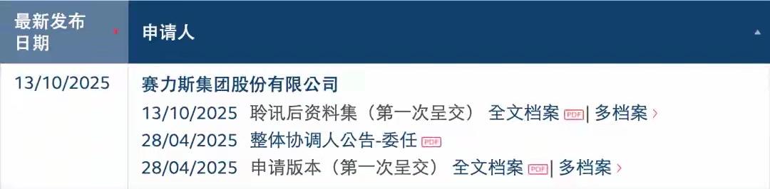 最近新能源圈有个不小的动静，赛力斯赴港上市的事儿快尘埃落定了，已经通过港交所聆讯
