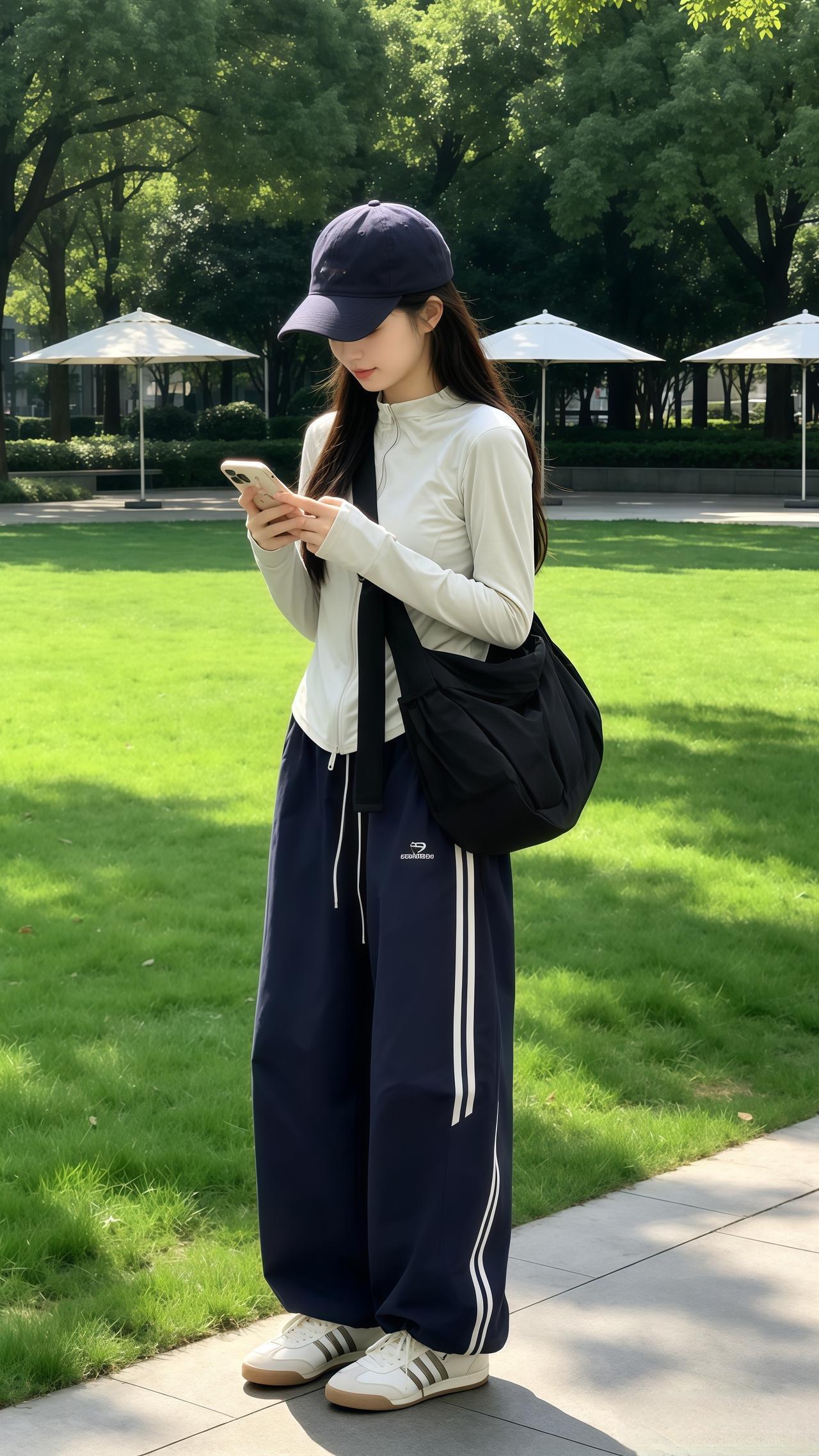 自由感拉满的户外穿搭 主打松弛感的户外穿搭 夏季穿搭穿搭韩系穿搭