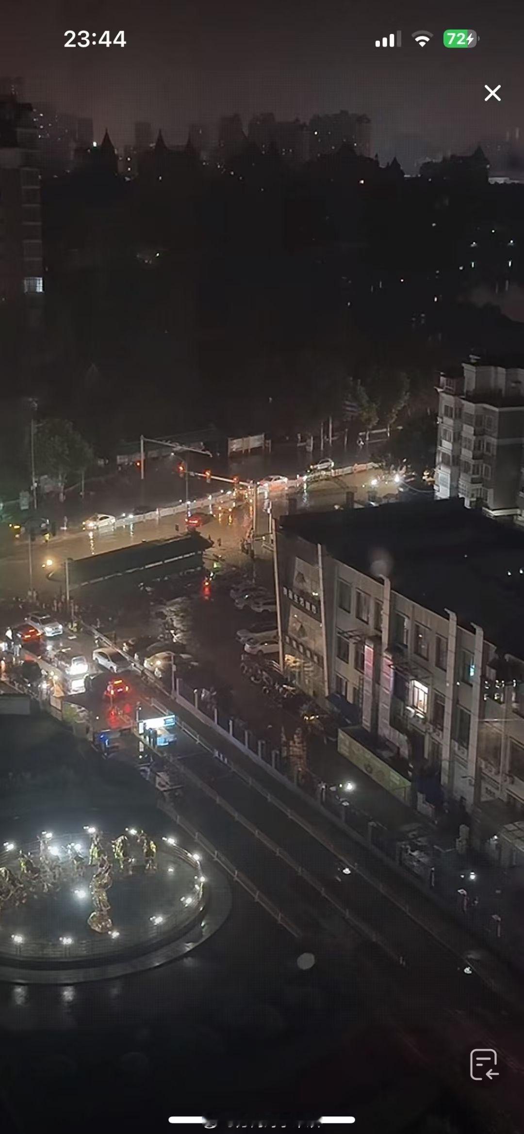 听说燕郊下大雨让水给淹了？真的假的？求证实 ​​​