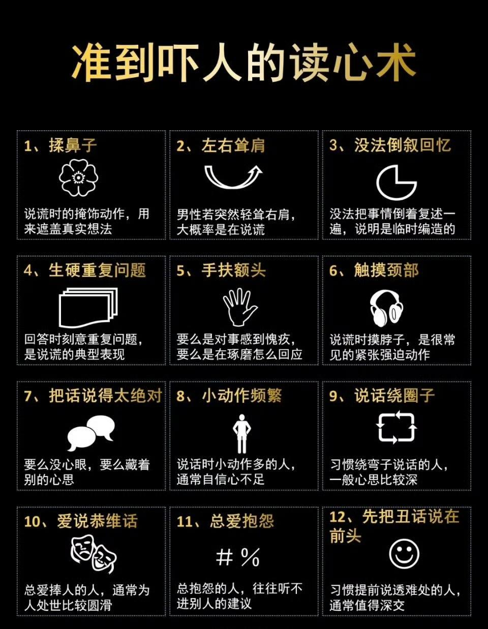 准到吓人的读心术 ​​​