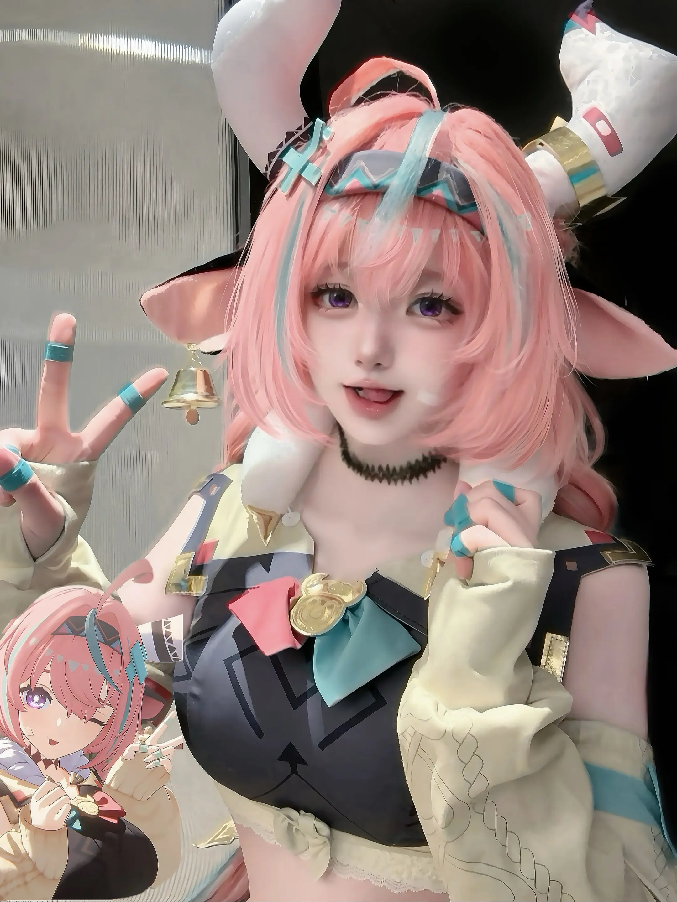 小牛。