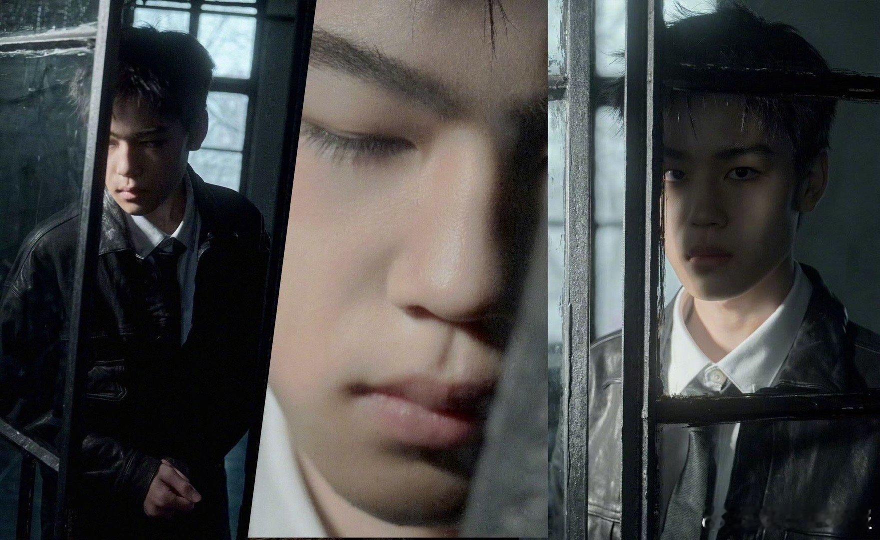 韩昊霖骄阳庆功宴造型韩昊霖今日酷弟造型 出席《骄阳似我》庆功宴，聚集播出期间，由