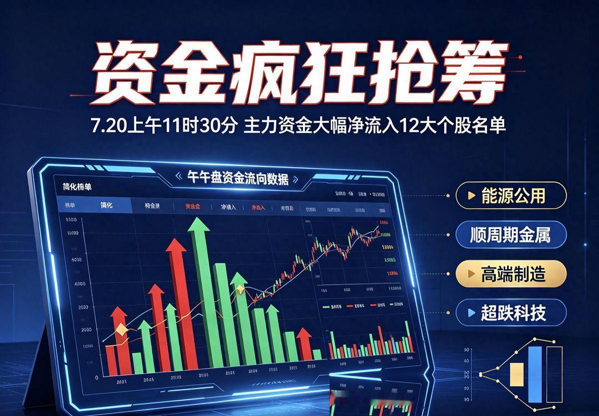 这周的大盘刚过完，看盘的时候有没有发现资金风向变了？
整个市场主力资金究竟盯上了