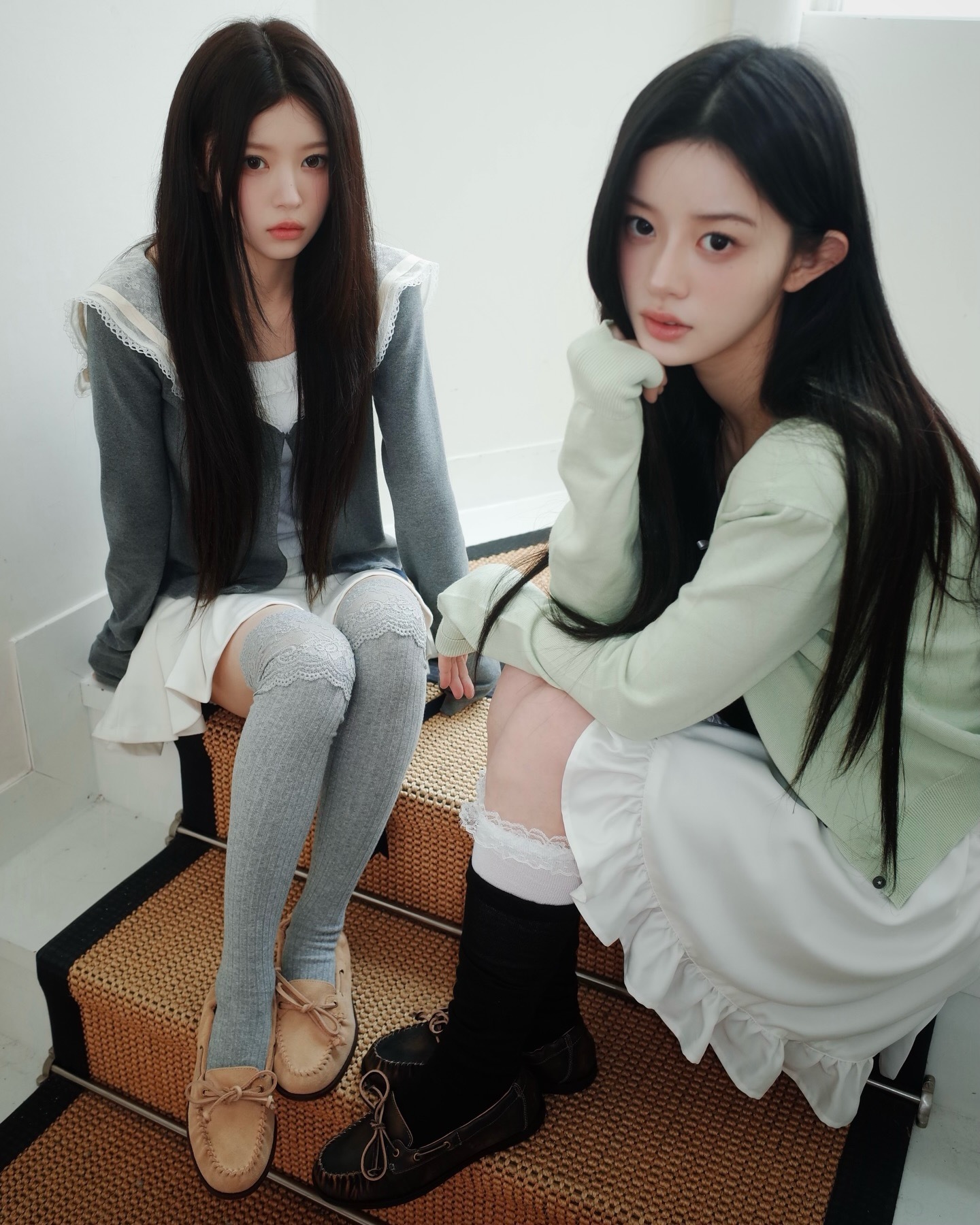 ILLIT回归预告图【境萌花 朴敏珠】嗨比你敢不敢搞一次双生概念 