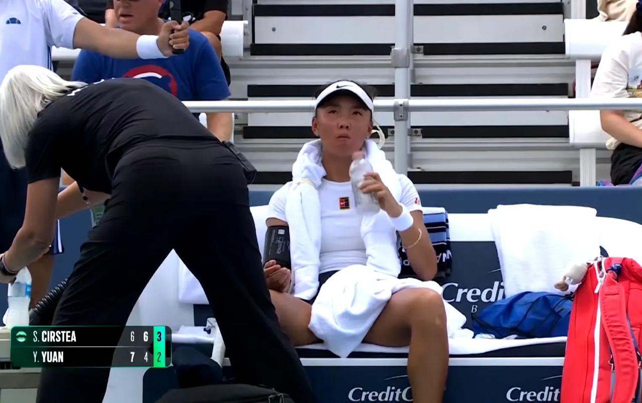 幸运落败者之旅结束！WTA1000辛辛那提站女单第三轮，袁悦7-6(2)/4-6